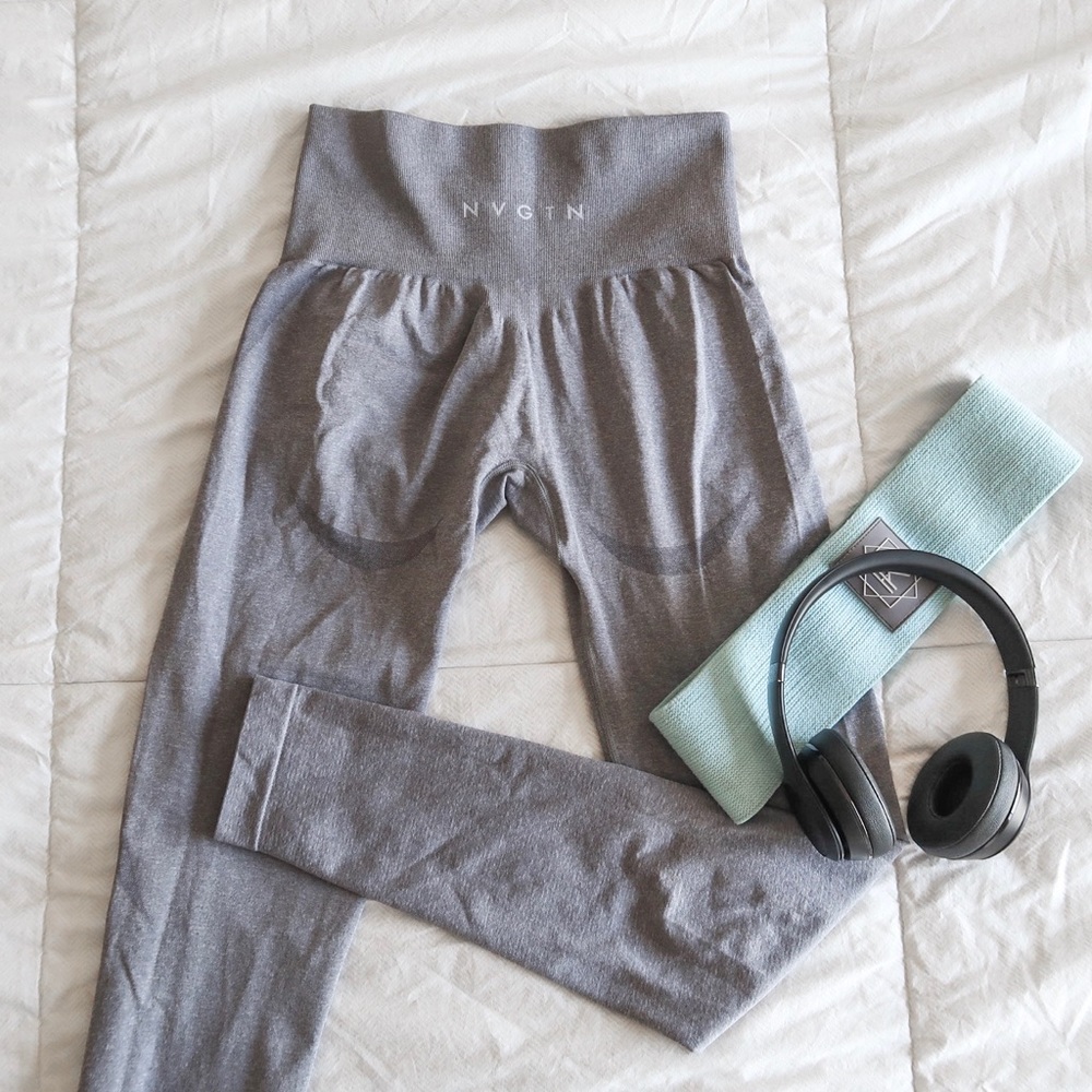 SOLD NVGTN Gray Contour Leggings